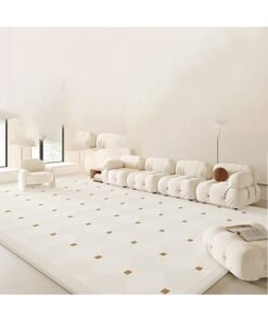 KLNAMAEAAN Modern Area Imitation Cashmere Rug Fluffy Carpet 180X250 CM
