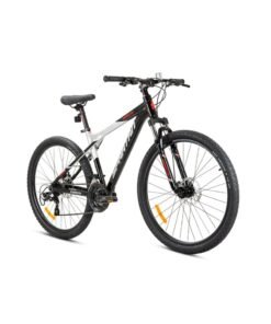 Spartan Ampezzo 27.5" MTB – 17.5" Alloy Frame, Shimano 3x7 Speed Drivetrain, Front Suspension Fork, Alloy Disc Brakes, 27.5x2.1" CST MTB Tyres, Trail-Ready Mountain Bike | SP-3005-27-ASPBLK