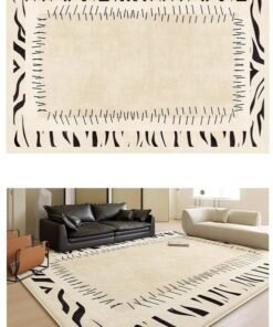 keke Foldable, Machine Washable Floor Mat  for Living Room, Bedroom, Bedside, Sofa, and Coffee Table Areas 180X250Cm