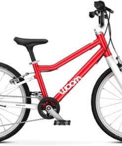 Woom GO 4 Kids Bike – 20-Inch Wheels Bicycle – Lightweight 7-Speed – Ages 6-8 – Ergonomic Design – V-Brakes – BMX-Style Handlebars