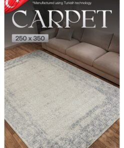 Modern Vintage Style Area Rug Non-Slip Super Soft Touch Living Room Bedroom Floor Decoration Carpet Beige Natural Light Rectangular 250x350 cm