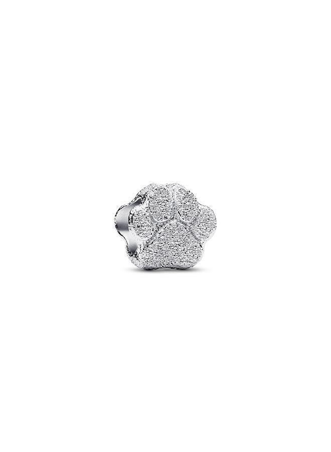 PANDORA Textured Paw Mini Charm