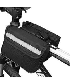 Bicycle Outdoor Multifunction Front Beam Bag Bike Sundries Storage Bag