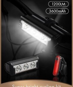 The new bicycle features ultra-bright headlights, night riding type C charging, waterproof long battery life, and switching between cold and warm light