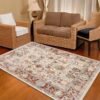 NKX American Style Anti Slip Rugs Soft Modern Carpets 160X230 CM (Drop Plastic Crystal Velvet)