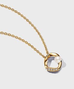 PANDORA 14K Gold Plated Collier Necklaces