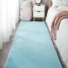 LIMOS Large Area Rugs Play Mat 2cm Thick Soft Coral Velvet Washable Bedroom carpets Anti Slip Fluffy Rug