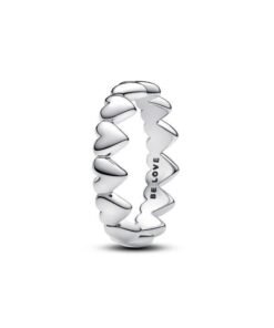 PANDORA Hearts sterling silver ring