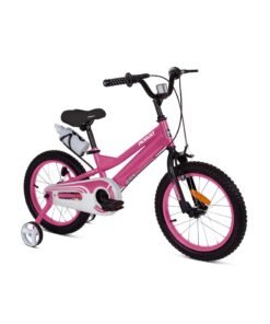 MOGOO Rayon Junior 16-Inch Kids Bike | 16-Inch Wheel Size | Adjustable Seat | 100% Assembled | For Kids | Pink