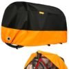 Bicycle Cover for One Bike, Waterproof Outdoor Storage Cycle Protection, UV Rain Snow Proof Tarp Tent for Bikes, Dust Resistant