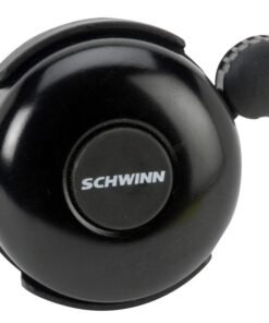 Schwinn Classic Black Bike Bell, Bicycle Accessories, Kids and Adult Bikes, Easy Installation, Loud Ringing Sound