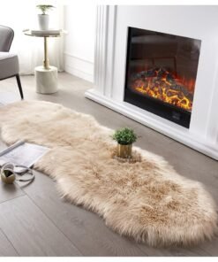 COMFY ULTRA SOFT ANTI SKID CREAM SOFA/FLOOR CARPET/RUG 180X200 CM