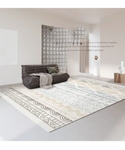 keke Foldable, Machine Washable Floor Mat  for Living Room, Bedroom, Bedside, Sofa, and Coffee Table Areas 180X250Cm