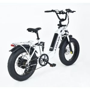48V 14ah Hidden Lithium Ion Battery Downhill 20in 500W Full Suspension Fat Tire Ebike Electric Bicycle Electric Bike