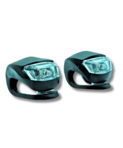 Bike Lights Front and Rear Set 2 Pack LED Bicycle Headlight and Tail Light Waterproof Easy Clip On Safety Lights for Kids and Adults Fits All Bikes