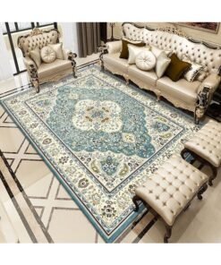 KLNAMAEAAN American Style Anti Slip Rugs Soft Modern Carpets 160X230 CM (Cotton Bottomed Imitation Cashmere)