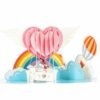 3D Hot Air Balloon Pop-Up Card for Anniversary, Wedding, Valentine's Day, Engagement - A Romantic Gift for Couples, Lovers, Husbands, Wives, Girlfriends, Boyfriends for All Occasions.