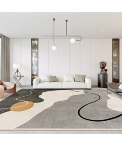 NKX Luxury New Style Loop Pile Living Room Carpet 180X250CM