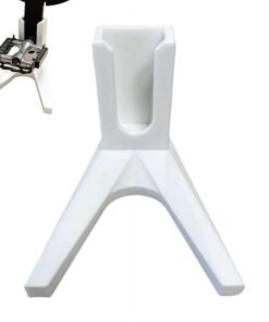Bicycle Kickstand – Adjustable ABS Bikes Support Rack for Road & Mountain Bikes – Wind-Resistant Base, Tool-Free Setup, Compact & Portable for Home & Outdoor Use (White)