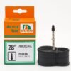 DURO 28 Inch Bicycle Tube 700x35C/40C | Heavy Duty Butyl Rubber Bike Inner Tube with 80mm Presta Valve | Durable Replacement Tire Tube for Road, Hybrid, Mountain Bikes & Wheelchairs – Made in Thailand
