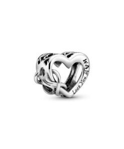 PANDORA Love You Mom Infinity Heart Charm