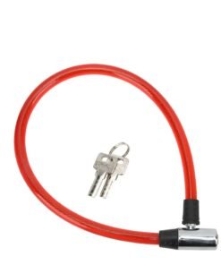 Bicycle Cable, Bicycle Lock Cord Durable Material Portable Size Widely Used for Motorcycle Bicycle Gate