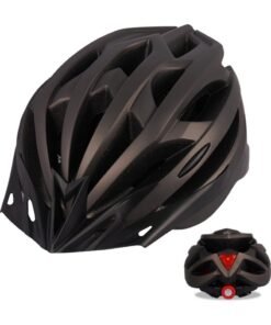 Bike Helmet, Bicycle Helmet for Men Women with Detachable Sun Visor Quick Release Strap Cycling Helmet Microshell Design Adjustable Size for Adult Mountain Road Safety Protection
