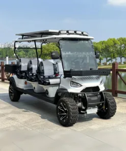 6 Seater Off-Road High Suspension Golf Cart With Cargo Box