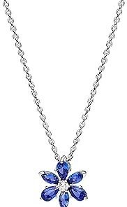 Sterling silver Mixed stone Blue 392387C02-45
