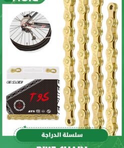 GROIC Bike Chain 9 Speed 116 Links Half Hollow Lightweight Sports Bicycle Chains with Reserve Missing Link for Road Bike/MTB/BMX