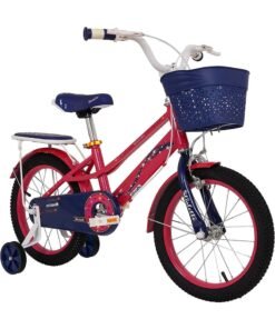 Vego Starlette Road Bike || 16 Inch With Training Wheels || For Girls || Adjustable Seat || Pink