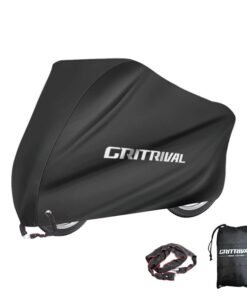 GRITRIVAL Bike Covers Outdoor Storage Waterproof It has Three Colors and Two Sizes The Bicycle Cover is Equipped with a Bike Rack Chain Lock