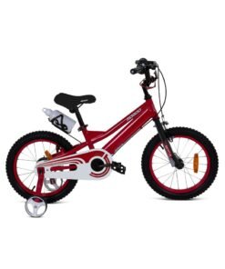 MOGOO Rayon Junior 16-Inch Kids Bike | 16-Inch Wheel Size | Adjustable Seat | 100% Assembled | For Kids | Red