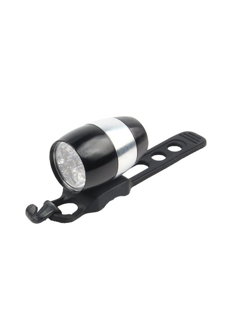 Black Bicycle Light Night Riding Super Bright Mini Strong Light Flashlight Mountain Bike Headlight Bicycle Light Cycling Equipment Accessories