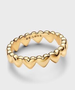 PANDORA Row of Hearts Ring