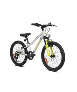 Spartan 20" Spitfire Kids Mountain Bike | Front Suspension, 6-Speed Shimano Gears, Steel Frame, Adjustable Saddle | MTB for Boys Ages 6 to 9 | Frame with Knobby Tires & Sporty Look | SP-3281