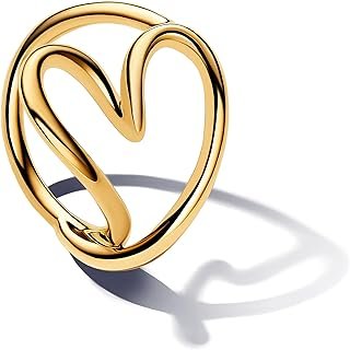 Essence 14K Gold Plated Heart Ring