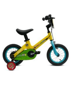 MOGOO Cocomelon Play Kids Magnesium Bike 12 Inch Yellow