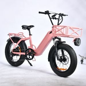 750W MID-Range Folding Fat Tire Electric Bicycle with UL Certified Battery