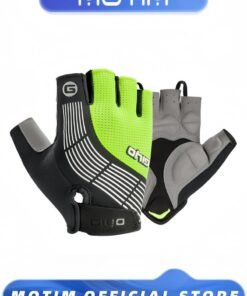 Motim Sports Cycling Bike Gloves Padded Half Finger Bicycle Gloves for Men/Women, Durable Bicycle Gloves for Road Mountain