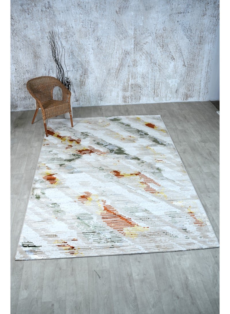 Ramsha Washable Area Rug Large Carpet For Bedroom Rug For Living Room Polyester Carpet Nk73A 300x400 cm