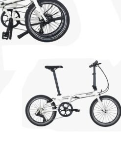 Dahon Speed D8 Folding Bike| 20 Inch Wheel Size | 8 Speed | White Color