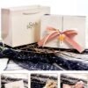 Chillspace Luxury Gift Box 21x15x9cm with Premium Accessories (Greeting Card,Ribbon, Raffia Grass) - Elegant Luxury Gift Box for Birthday, Wedding, Anniversary, Festival Celebrations Gift Packing
