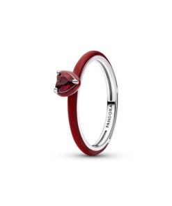PANDORA Red Chakra Heart Ring
