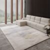 KLNAMAEAAN Nordic Light Luxury Living Room Carpet with Drop-Molded bottom crystal velvet 200X300cm