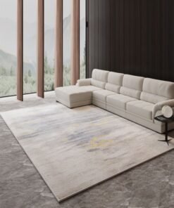 KLNAMAEAAN Nordic Light Luxury Living Room Carpet with Drop-Molded bottom crystal velvet 200X300cm