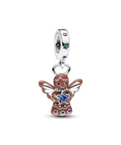 PANDORA Gingerbread Angel Dangle Charm