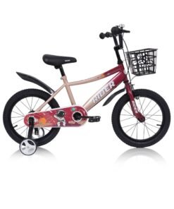 Vego Elgo Mountain Bike || 16 Inch Wheel Size||For Unisex Kids || Adjustable Seat || Rider 100% Assembled || Red