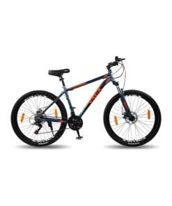 Vaux X-Mount Gear Road Bike || 27.5 Inch Wheel Size || Multispeed For Adults With 21 Shimano Gears || Aluminium Alloy Frame & Disc Brakes || Adjustable Seat || Blue