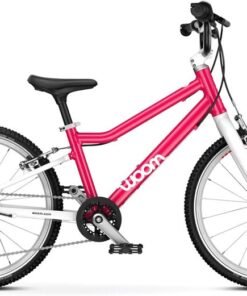 Woom GO 4 20" Kids Bike – Lightweight 7-Speed Bicycle for Ages 6–8 | Ergonomic Design, Easy Twist Shifter, V-Brakes, BMX-Style Handlebars – Ideal for Boys & Girls